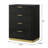 4-drawer Bedroom Chest-235657944