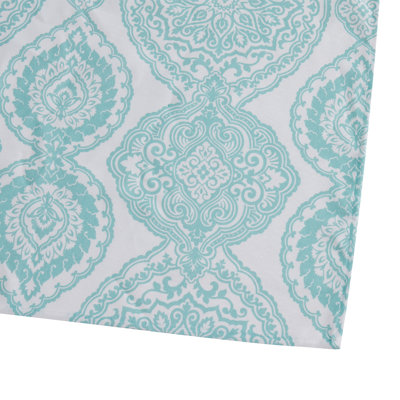  Cotton Blend Medallion Shower Curtain