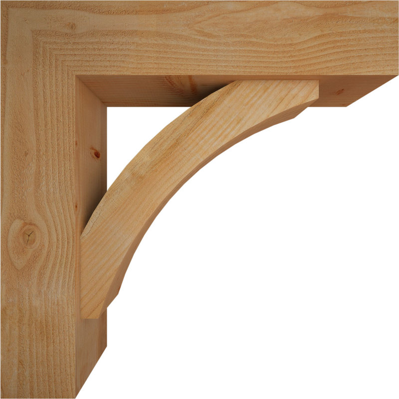 Support de bloc Thorton avec entretoise décalée, 32 x 32, Sapin Douglas de l 8 po (scié brut)