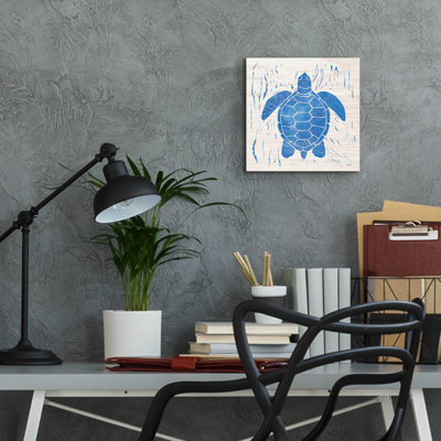 «Sea Creature Turtle Blue» par Courtney Prahl sur