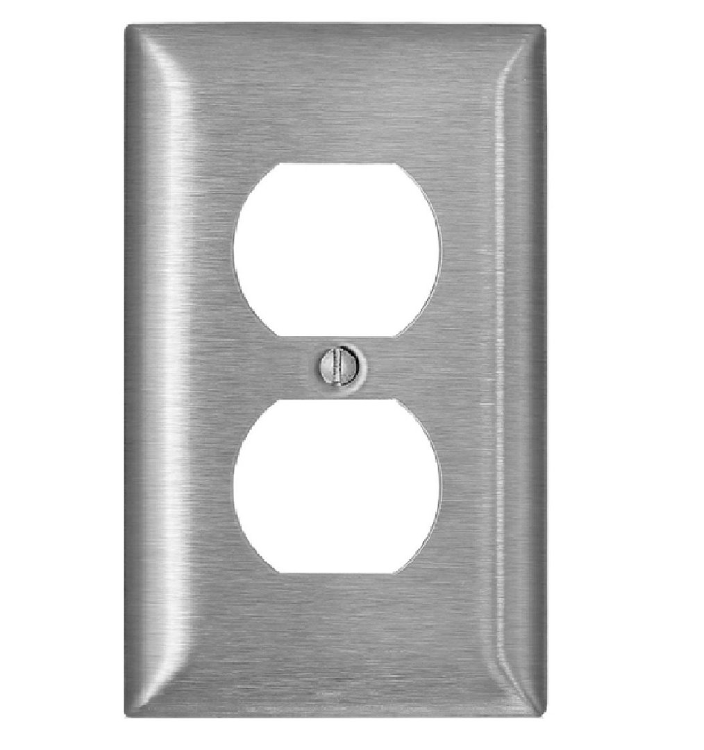 No Subject 1 - Gang Duplex Outlet Standard Wall Plate Leviton