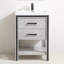 Ensemble de meuble-lavabo simple 25 po Radegunda-606737059