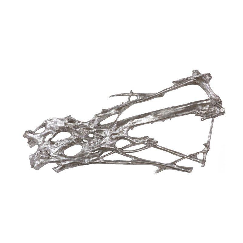 Root Wall Art Silver