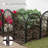 18'' H x 86'' W Metal Garden Edging with Tree of Life Design