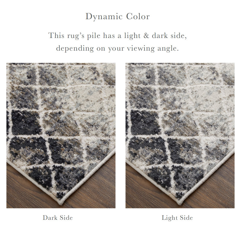 Performance Geometric Indoor Rug, Rectangle 7'10" x 10'