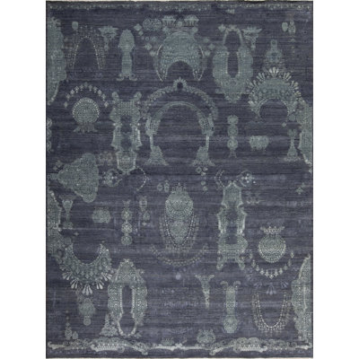Manhattan Reserve Hand Knotted Abstract Area Rug