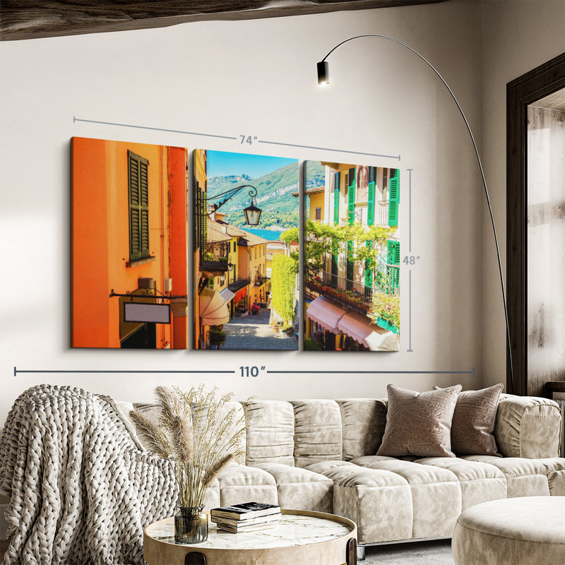 «Bellagio Village» sur, H 48 po x l 74 po
