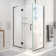 Unidoor-X 34 3/8 W x 34 in. D x 72 in. H Frameless Rectangle Hinged Shower Enclosure