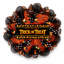 Couronne d'Halloween bonbons au maïs-250263679