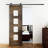 Top Mount Style Sliding Standard Single Track Barn Door Hardware Kit-20098955
