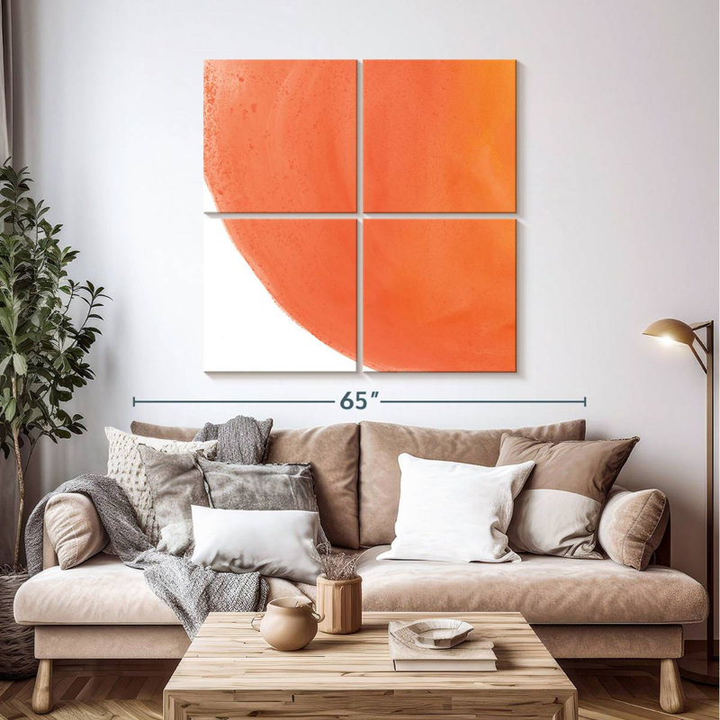 Bright Pools IV, 45" H x 45" W