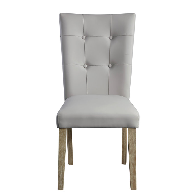 Chaise d'appoint capitonnée Nolaine
