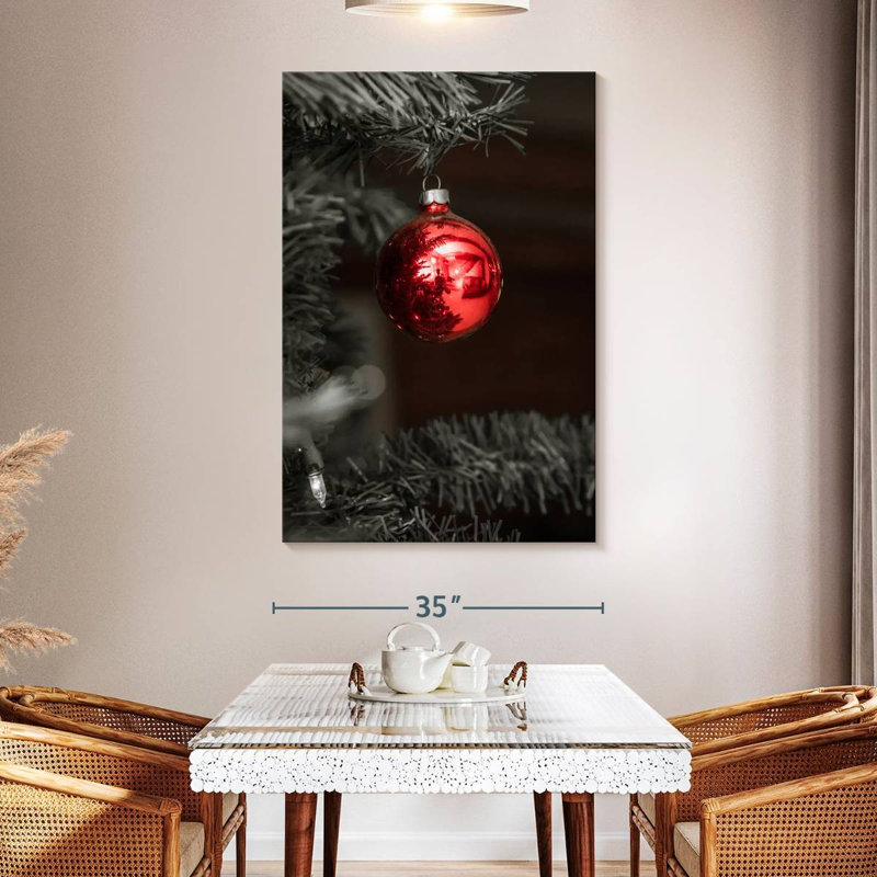 Ornement d'arbre de Noël, H 51 po x l 34 po