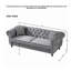 Canapé 6 places Chesterfield l 87 po x P 33 po x H 29 po
