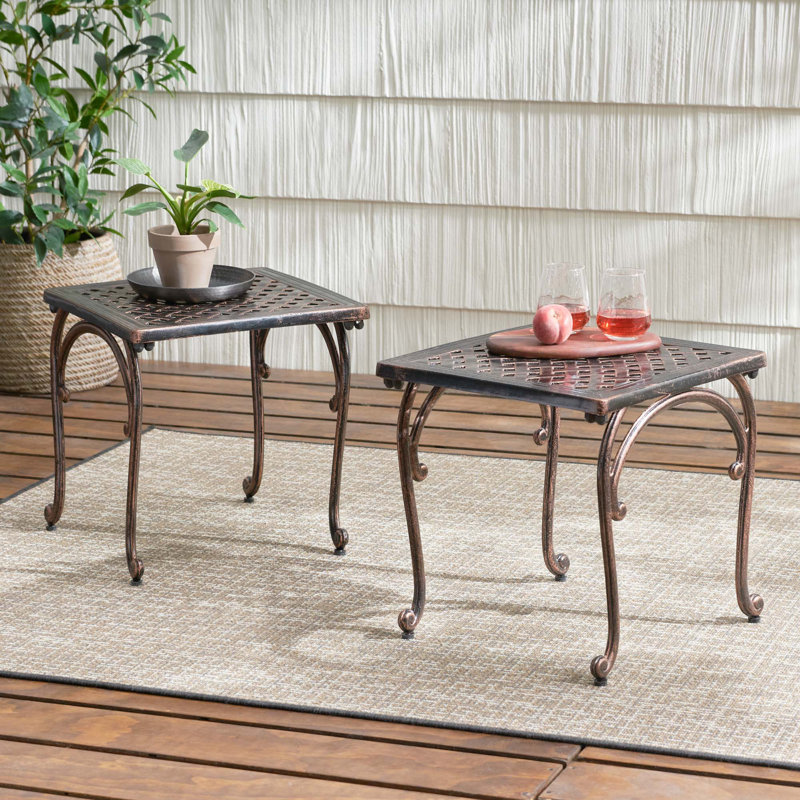 Table de bout Halcomb (ensemble de 2)