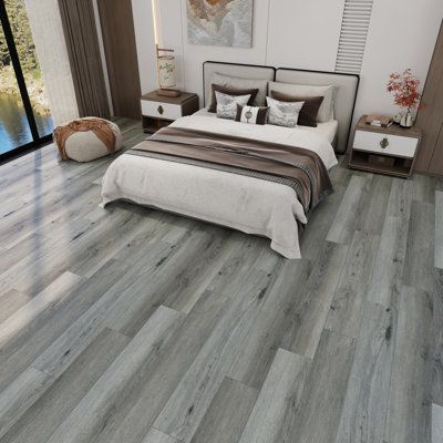 7.17 In. X 48 In. 22Mil 6Mm Waterproof SPC Rigid Core Luxury Vinyl Plank Flooring