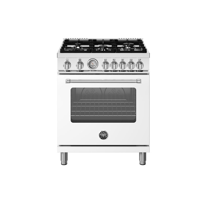 Master Series All-Gas Range 30" - 5 Burners - Gas Oven, Black Matte
