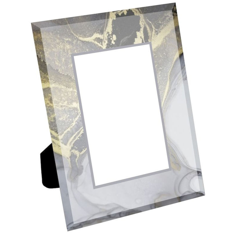 Cadre en cristal 4 po x 6 po Binoche