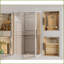 Garde-robe portable: 12 cubes, 2 tringles suspendues, 12 portes magnétiques | 16 cintres | Blanc | Polypropylène
