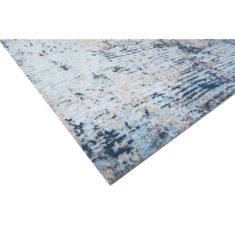 Wool Abstract Area Rug, Rectangle 8' x 10'