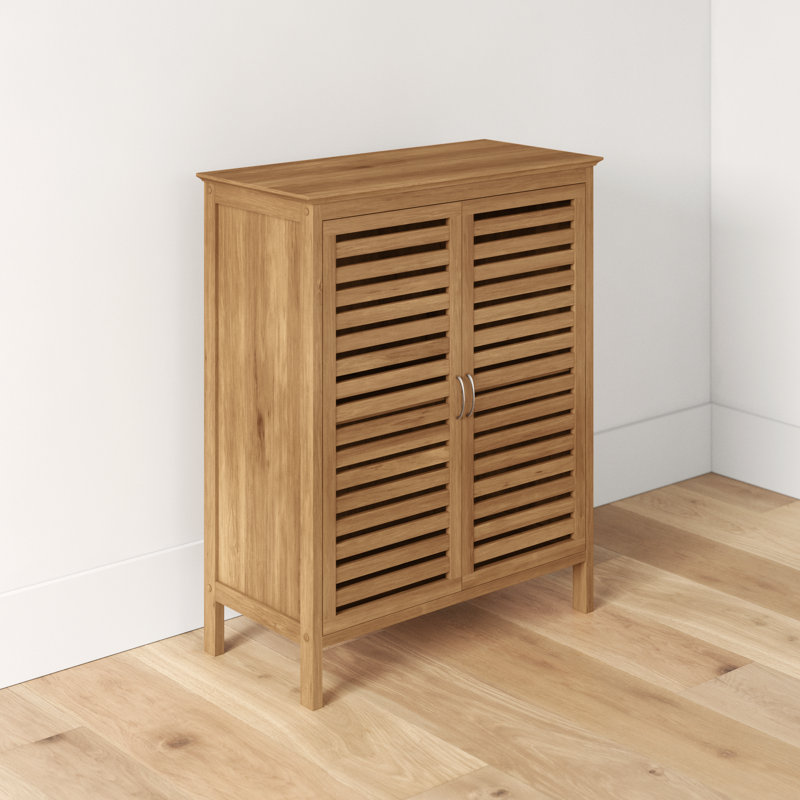Nicieza Bamboo Bathroom Cabinet, Natural