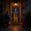 L'ensemble de décoration numérique Spooky Halloween comprend 9 effets vidéo AtmosFX pour Halloween et un écran de projection holographique de 48 po x 72 po