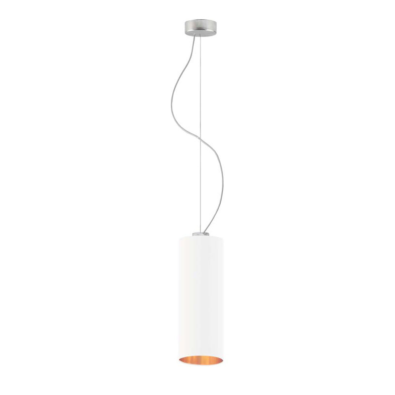 Ricki 1 - Light Single Pendant, White, Grey