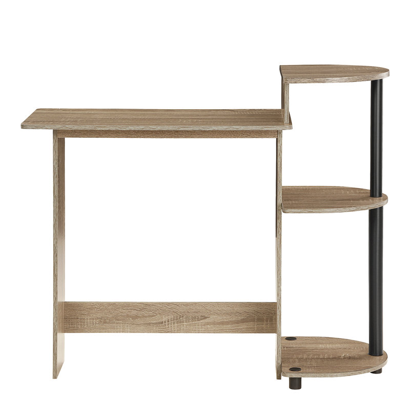 Eleonore Computer Desk, French Oak Grey