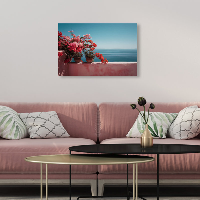 Roseate Horizon Print by Oliver Gal, 15"H x 10"W, Gallery Wrapped