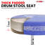 Siège rembourré pour tabouret de guitare ajustable 5 Core Drum Throne-107558015