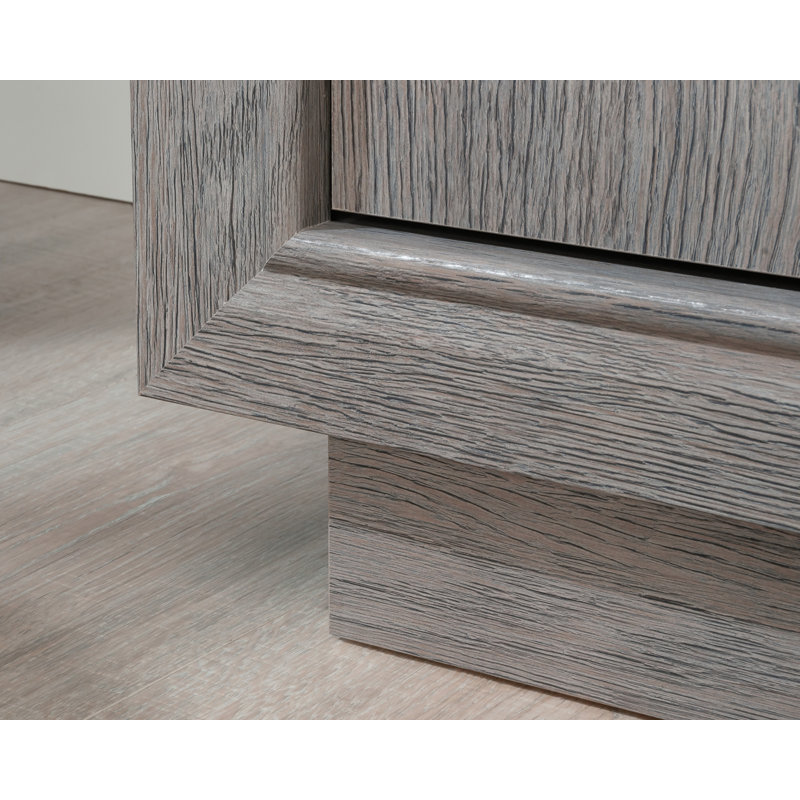 Ashen Oak 2-Door Adjustable Shelf Office Cabinet