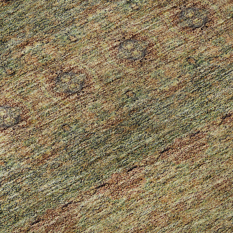 Premium Machine Washable Cerrito Green Rug, Runner 2'3" x 7'6"