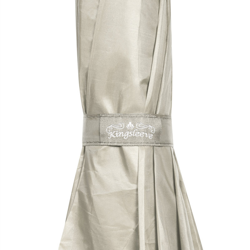 Eris Beach Parasol, Beige, 140cm H x 180cm W x 180cm D