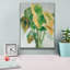 «Greenhouse Palm 1 Teal and Gold C» par Danhui Nai, art mural sur toile-1947042916
