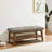 Hahnville Tufted Upholstered Storage Bench -549043840