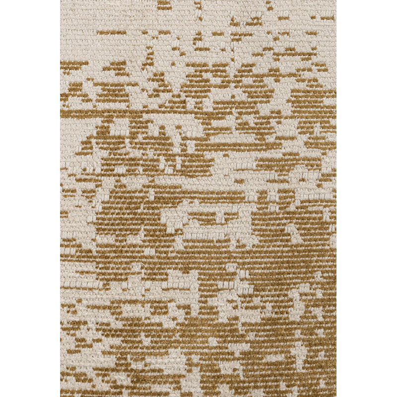 Almasi Abstract Hand Loom Indoor / Outdoor Area Rug, Rectangle 6'6" x 8'2"