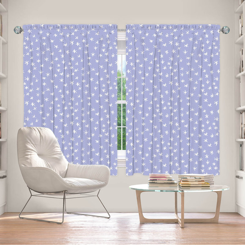 Edouard Room Darkening Curtain Pair, 56" W x 78" L