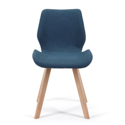 Henrieville 41cm H Velvet Upholstered Upholstered Back Side Chair