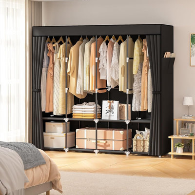 Armoire portative pour suspendre des vêtements, ...