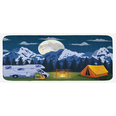 Tapis de cuisine pour véhicule récréatif