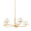 Ozias 5 Light Chandelier - Vintage Gold Leaf