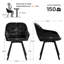 48cm H Tufted Velvet Upholstered Metal Armchair-1667171295