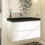 Meuble-lavabo flottant blanc 36 po Angela Angela-97827210-136089313