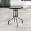Round Metal Outdoor Bistro Table , 60cm cm W 60cm cm D