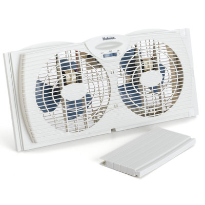 Dual-Blade Window Fan