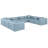 Ivion Upholstered U-Shaped Sectional Reversible-94884367