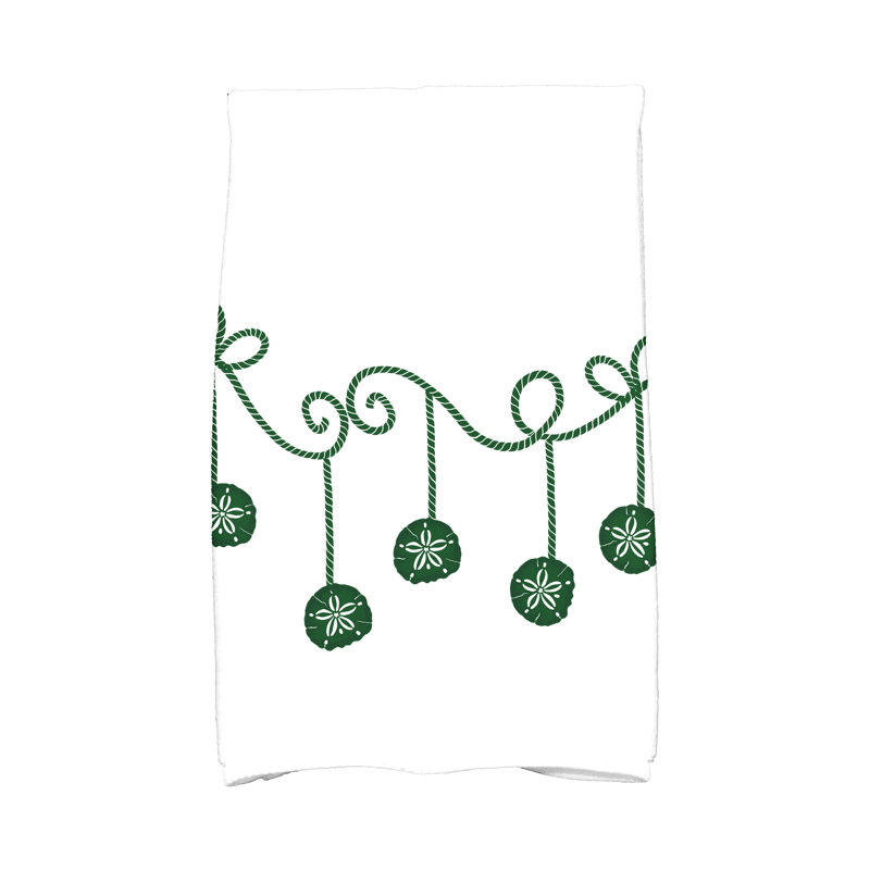 Enid Hand Towel, Green