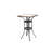 3 Pieces Outdoor Bar Stools Set