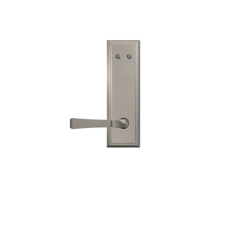 Inactive Interior Lever Rosette Dummy Entry Set, Satin Nickel