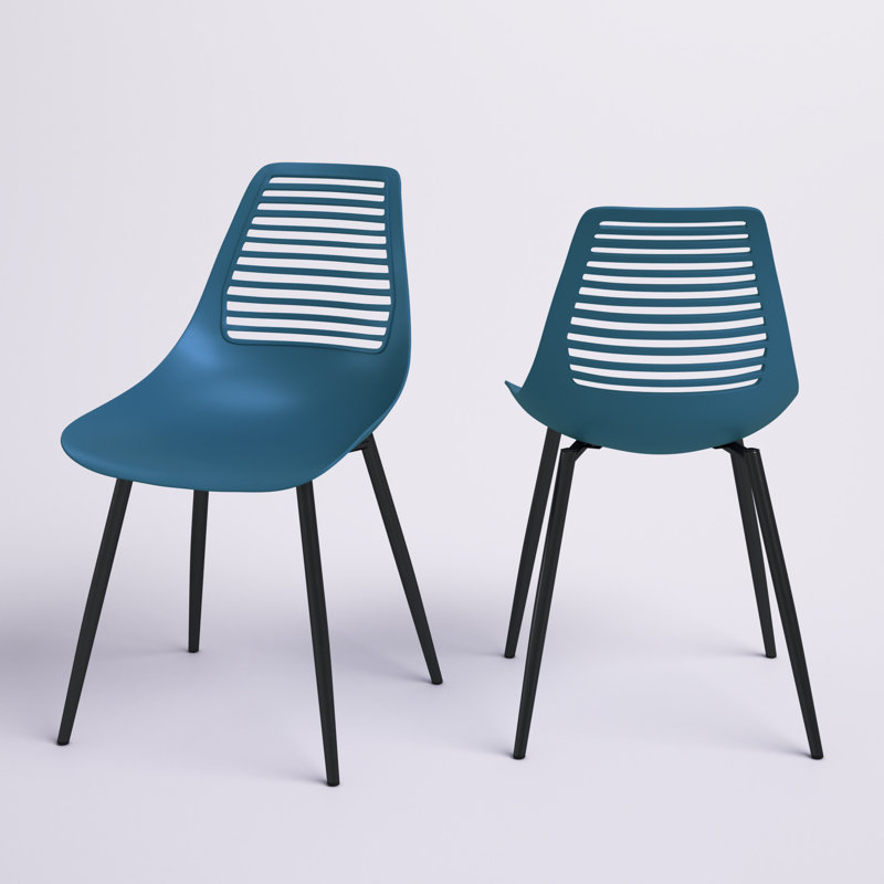 Chaise d'appoint Adalrik, bleu